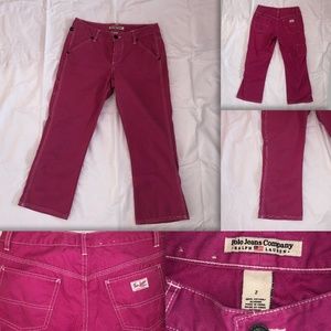Vintage Ralph Lauren pink jeans